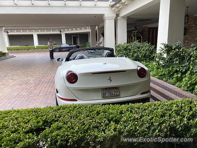 Ferrari California spotted in Laguna Beach, California