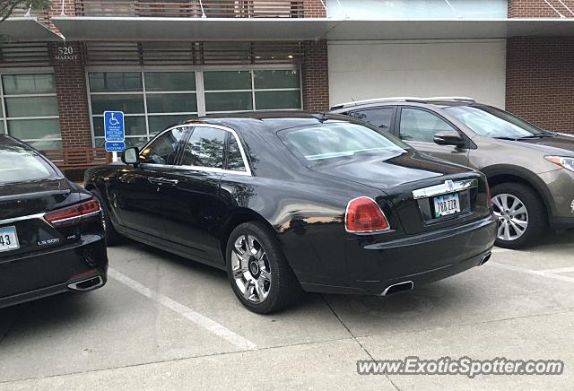 Rolls-Royce Ghost spotted in Des Moines, Iowa
