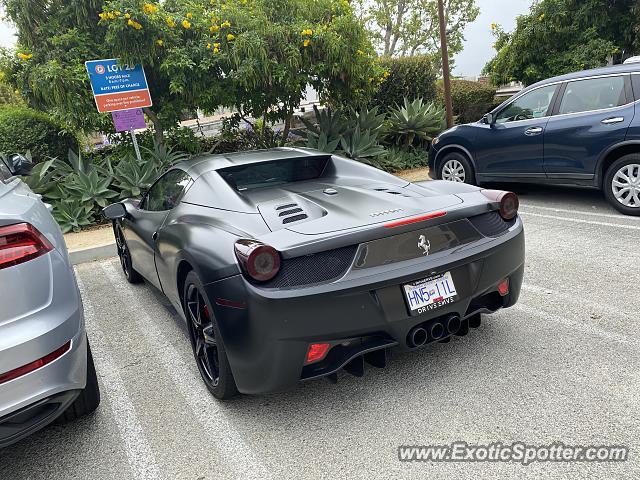 Ferrari 458 Italia spotted in Laguna Beach, California