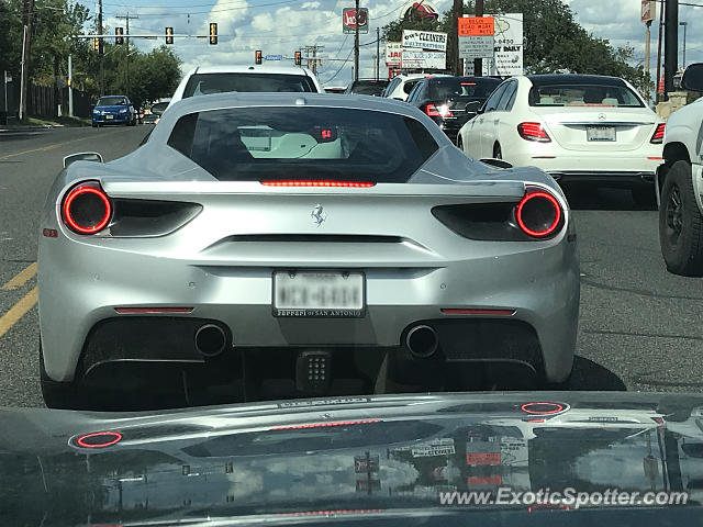 Ferrari 488 GTB spotted in San Antonio, Texas