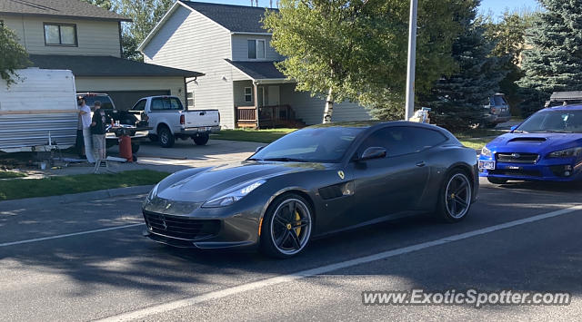 Ferrari GTC4Lusso spotted in Bozeman, Montana