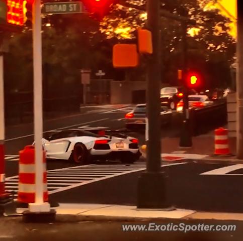 Lamborghini Aventador spotted in Summit, New Jersey