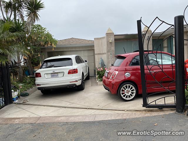Bentley Bentayga spotted in Laguna Beach, California