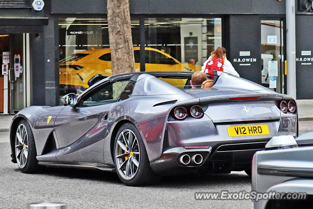 Ferrari 812 Superfast spotted in London, United Kingdom