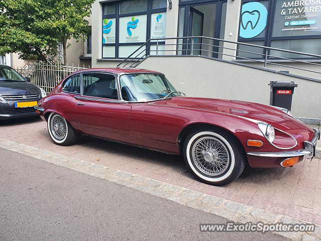 Jaguar E-Type spotted in Luxembourg, Luxembourg