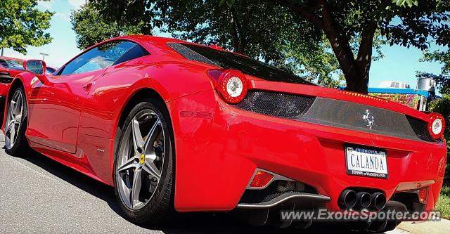 Ferrari 458 Italia spotted in Sterling, Virginia
