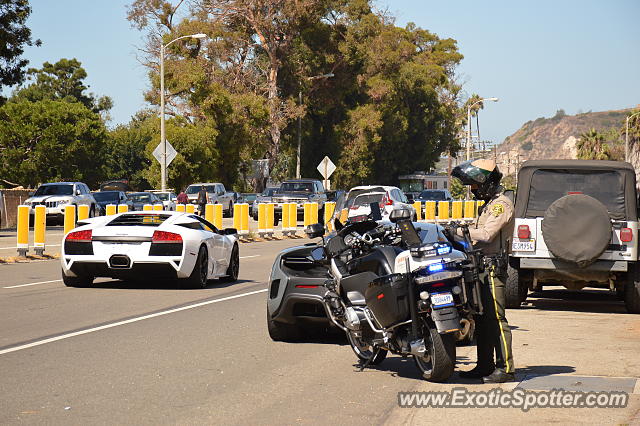 Lamborghini Murcielago spotted in Malibu, California