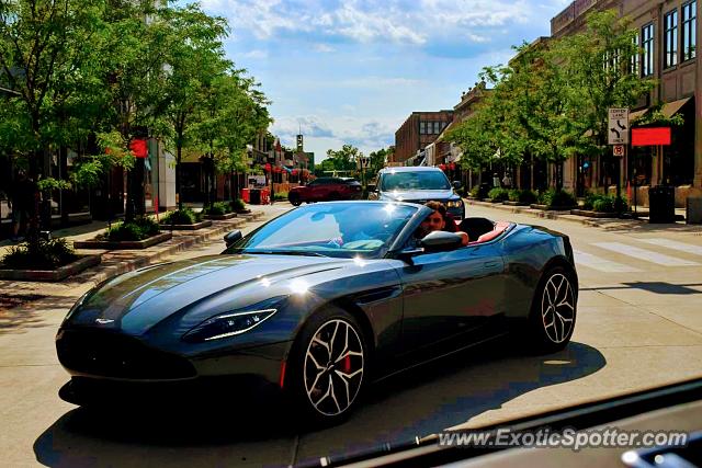 Aston Martin DB11 spotted in Bloomfield Hills, Michigan