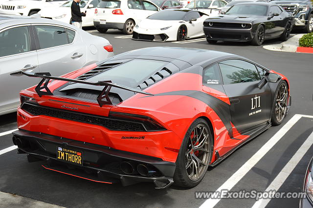 Lamborghini Huracan spotted in Orange County, California