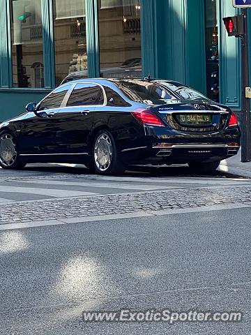 Mercedes Maybach spotted in PARIS, France