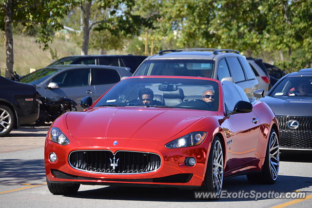 Maserati GranCabrio spotted in Los Angeles, California