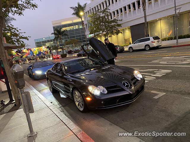 Mercedes SLR spotted in Beverly Hills, California