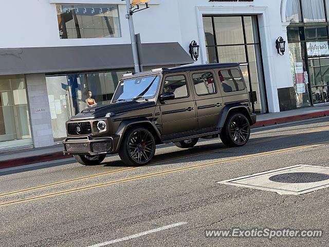 Mercedes 4x4 Squared spotted in Beverly Hills, California