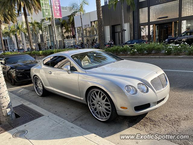 Bentley Continental spotted in Beverly Hills, California