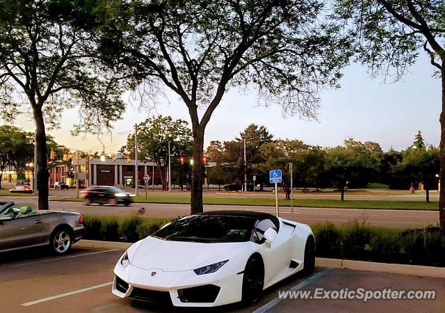 Lamborghini Huracan spotted in Bloomfield Hills, Michigan