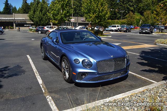Bentley Continental spotted in Edmonds, Washington