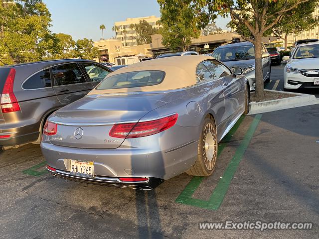 Mercedes Maybach spotted in Newport Beach, California