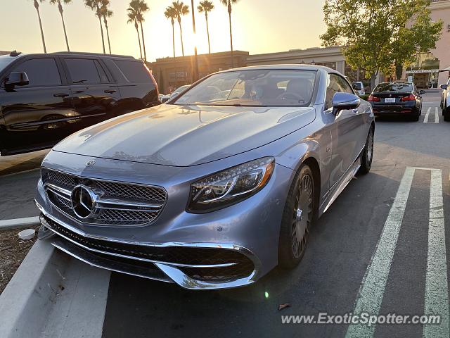 Mercedes Maybach spotted in Newport Beach, California