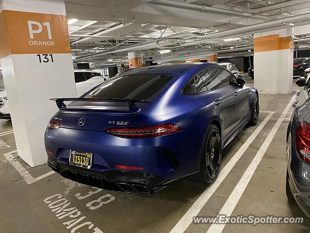 Mercedes AMG GT spotted in Century City, California