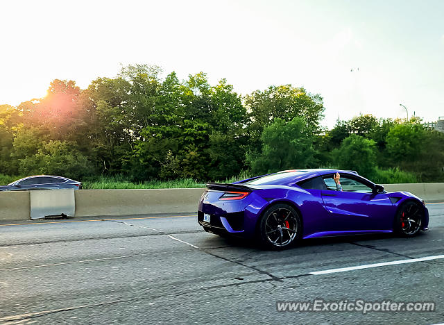 Acura NSX spotted in Toronto, Canada