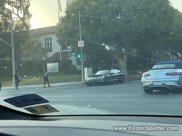 Porsche Taycan (Turbo S only) spotted in Beverly Hills, California