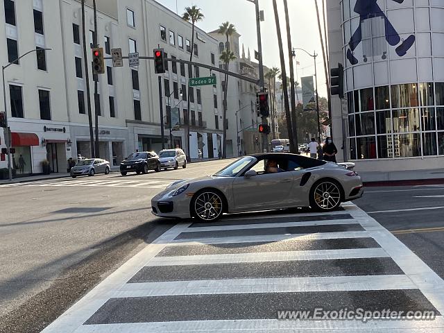 Porsche 911 Turbo spotted in Beverly Hills, California