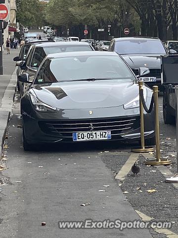 Ferrari GTC4Lusso spotted in PARIS, France