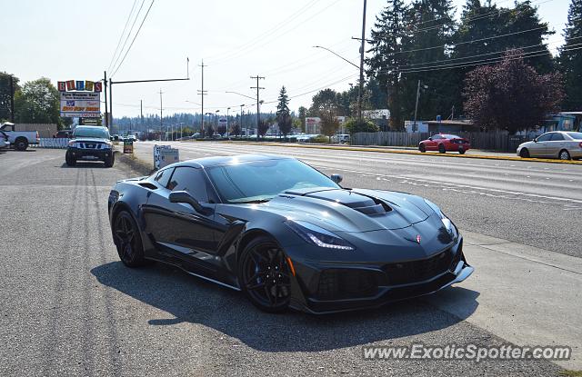 Chevrolet Corvette ZR1 spotted in Lynnwood, Washington