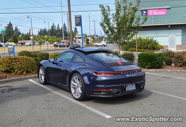 Porsche 911 spotted in Shoreline, Washington