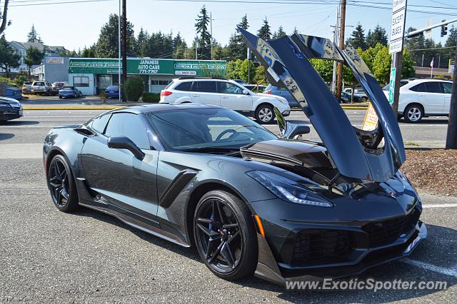 Chevrolet Corvette ZR1 spotted in Lynnwood, Washington