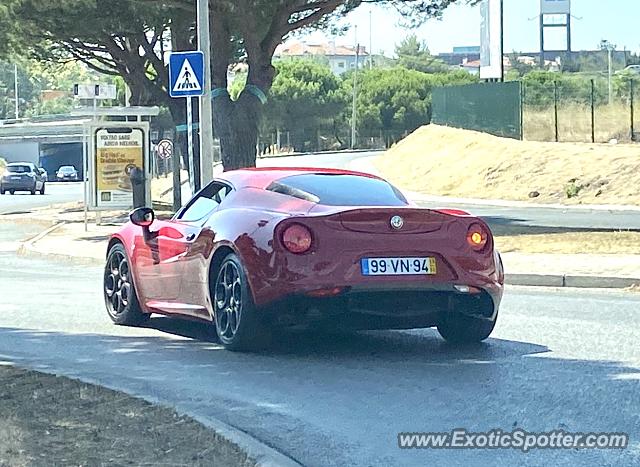Alfa Romeo 4C spotted in Carnaxide, Portugal