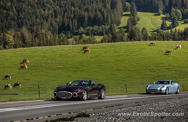 Ferrari 599GTB spotted in Gstaad, Switzerland