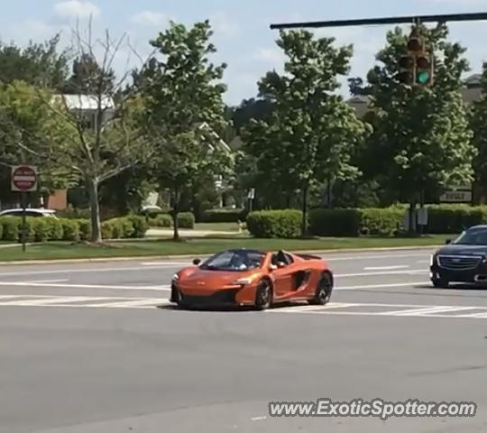 Mclaren 650S spotted in Charlotte, North Carolina