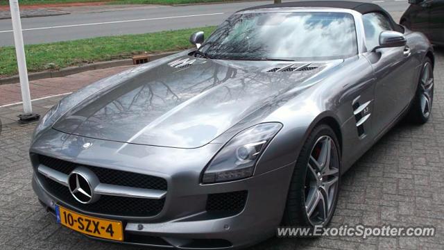 Mercedes SLS AMG spotted in Papendrecht, Netherlands