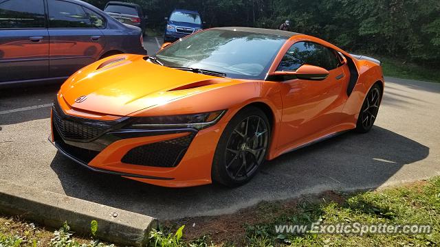 Acura NSX spotted in Columbus, Ohio