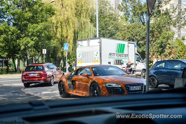 Audi R8 spotted in Zgorzelec, Poland