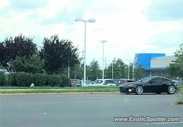 Aston Martin Vanquish spotted in Ashburn, Virginia