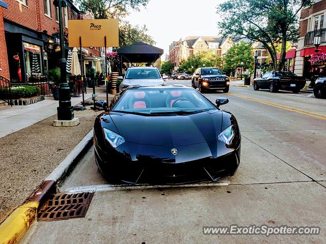 Lamborghini Aventador spotted in Bloomfield Hills, Michigan