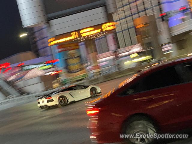 Lamborghini Aventador spotted in Las Vegas, Nevada