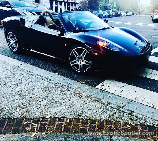 Ferrari F430 spotted in Washington DC, United States