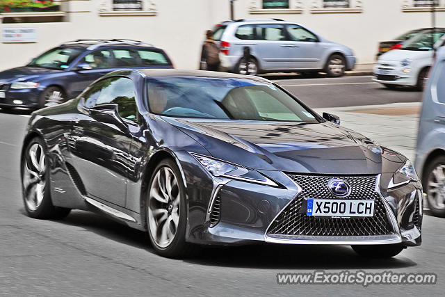 Lexus LC 500 spotted in London, United Kingdom