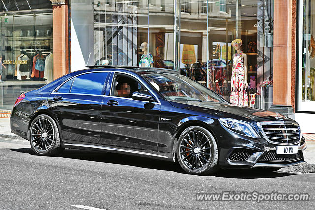 Mercedes S65 AMG spotted in London, United Kingdom