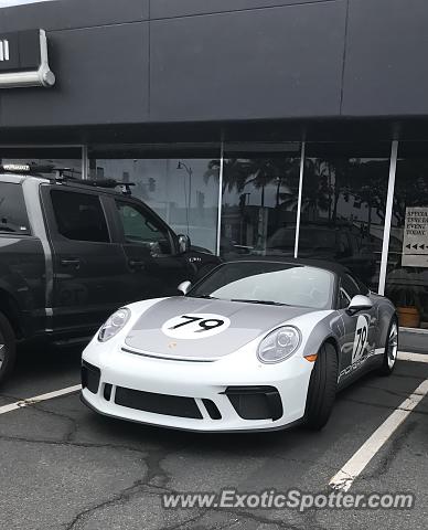 Porsche 911 spotted in Honolulu, Hawaii