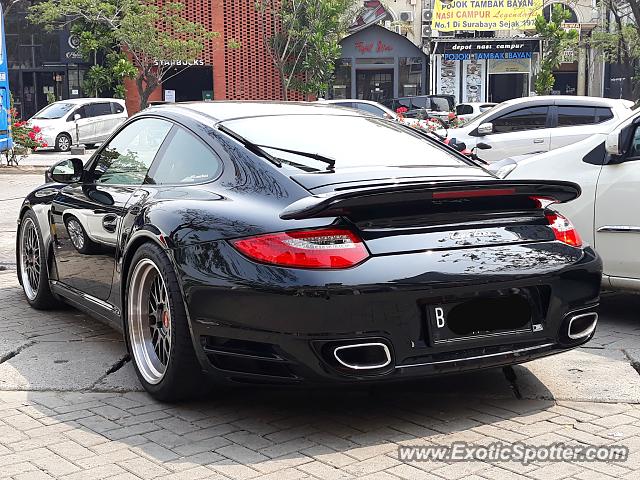 Porsche 911 Turbo spotted in Jakarta, Indonesia