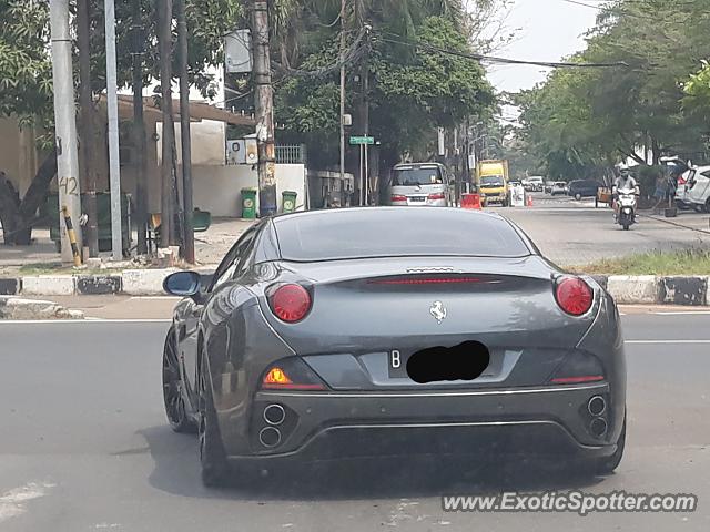 Ferrari California spotted in Jakarta, Indonesia