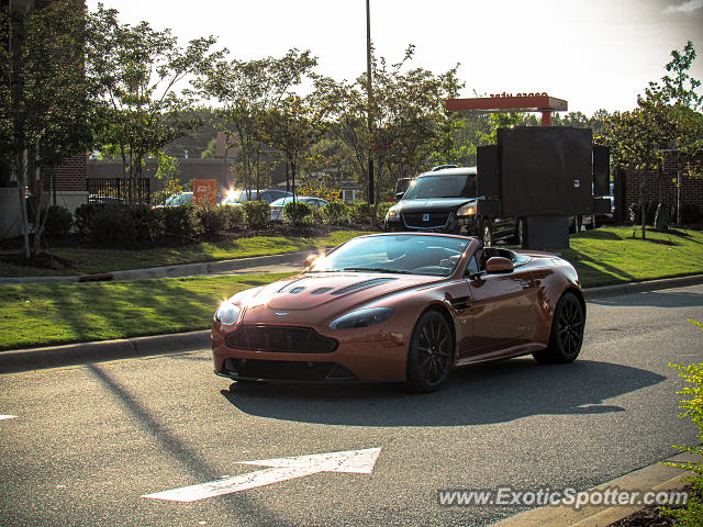 Aston Martin Vantage spotted in Waxhaw, North Carolina