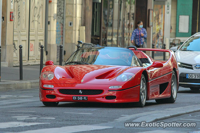 Ferrari F50 spotted in Paris, France