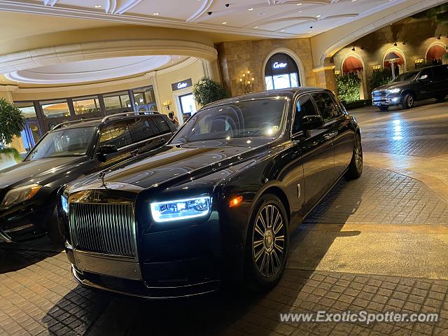 Rolls-Royce Phantom spotted in Las Vegas, Nevada