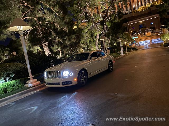 Bentley Mulsanne spotted in Las Vegas, Nevada