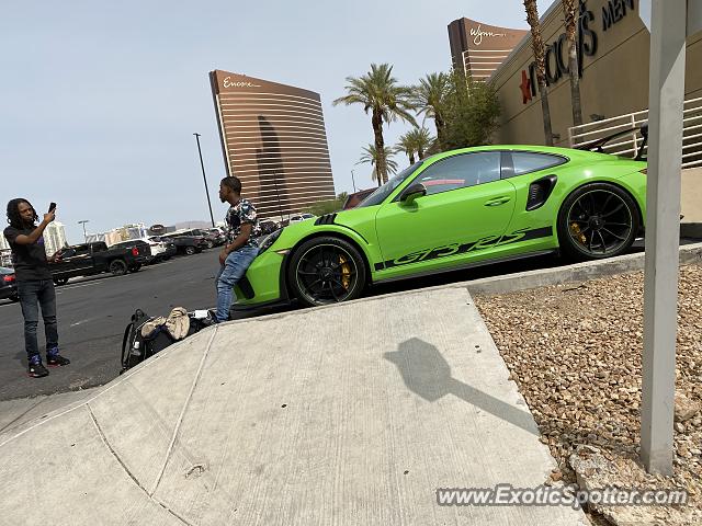 Porsche 911 GT3 spotted in Las Vegas, Nevada